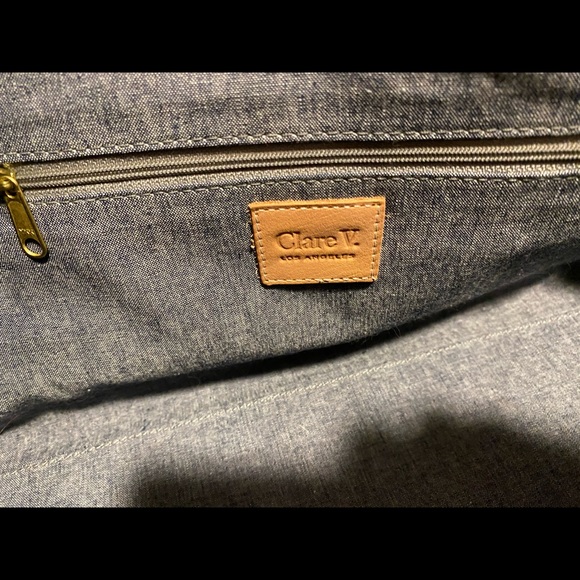 Clare V Leopard Sandrine Bag - Picture 5 of 10